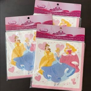 NWOT Disney Princess Napkins